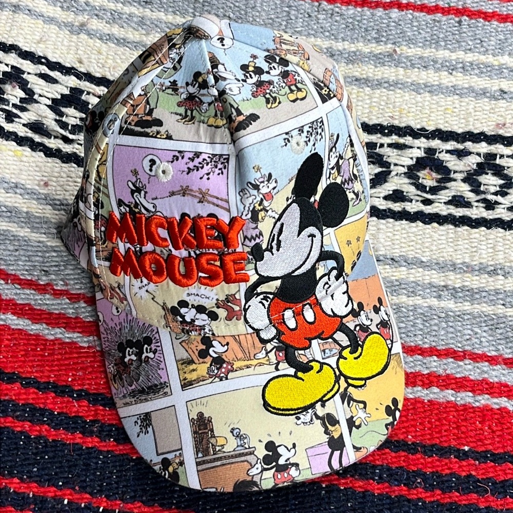 Disney | Adjustable Mickey Mouse Cartoon Panel Hat